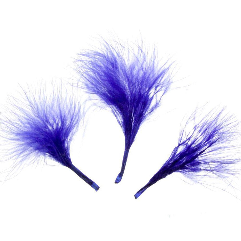 Plume d'autruche colorée (20 pièces)