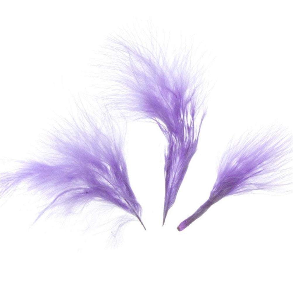 Plume d'autruche colorée (20 pièces)