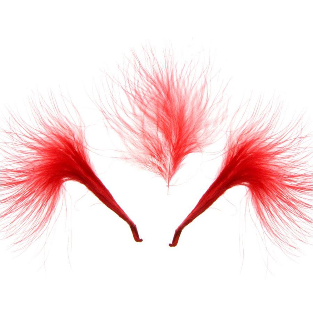 Plume d'autruche colorée (20 pièces)