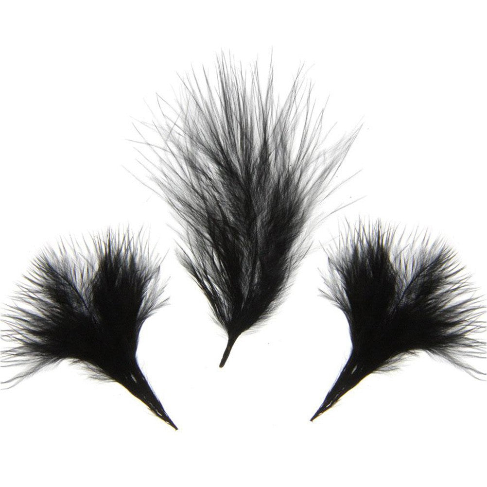 Plume d'autruche colorée (20 pièces)