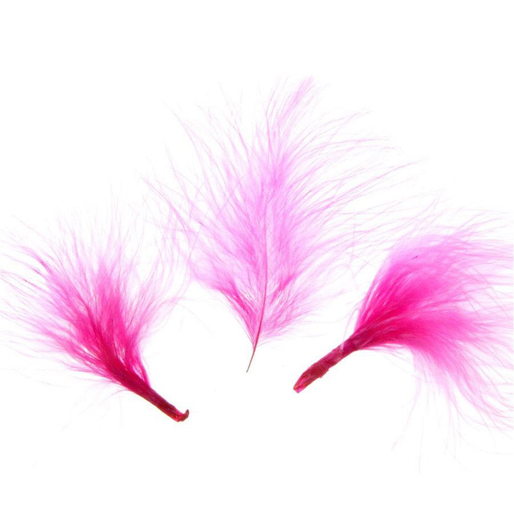 Plume d'autruche colorée (20 pièces)