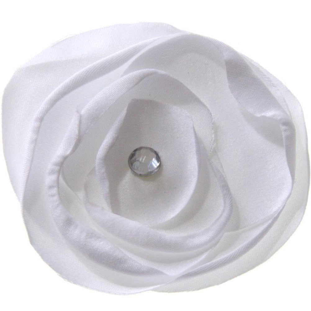 Fleur en tissu création bijoux et accessoires (5 pièces)