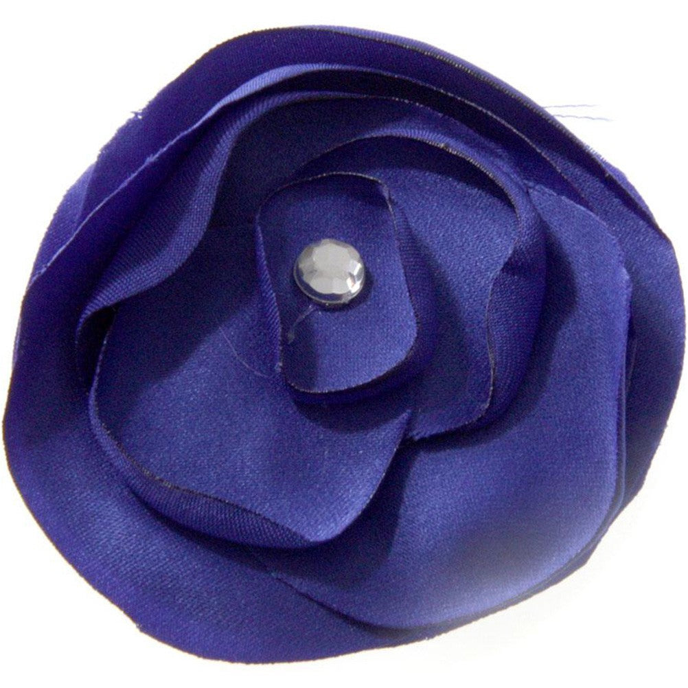 Fleur en tissu création bijoux et accessoires (5 pièces)