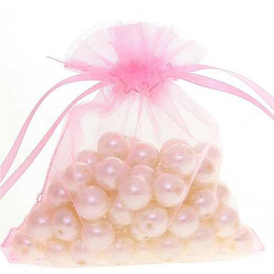 Sachets organza 10 x 12 cm pour bijoux ou dragées lot de 50