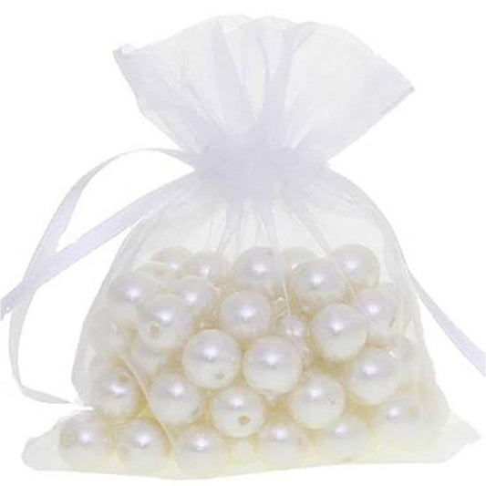 Sachets organza 13 x 17 cm pour bijoux ou dragées lot de 50