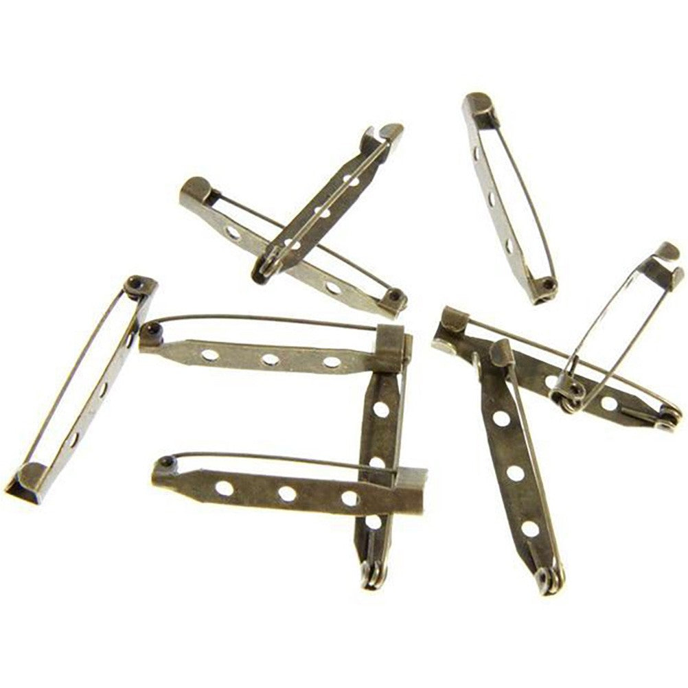 Broche épingle création bijoux 38mm ( 10 Pièces )