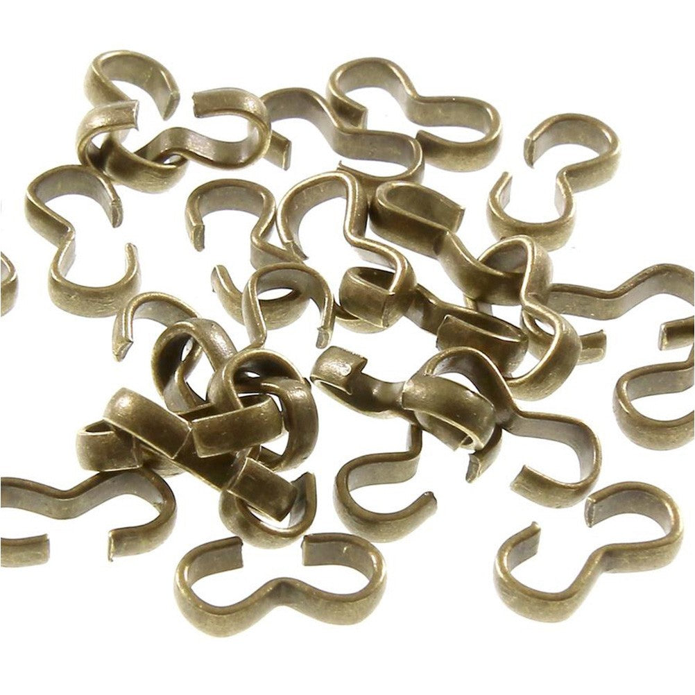 Anneaux de jonction Quick Link 10 x 4 mm ( 100 Pièces )