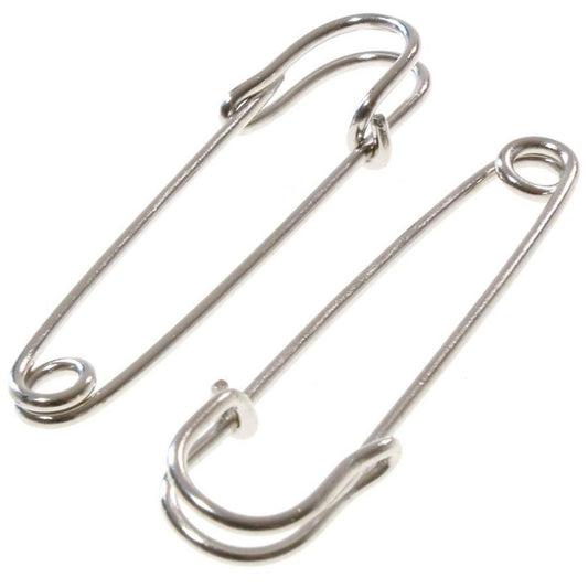 Broche épingle à nourrice création bijoux 51mm ( 5 Pièces )