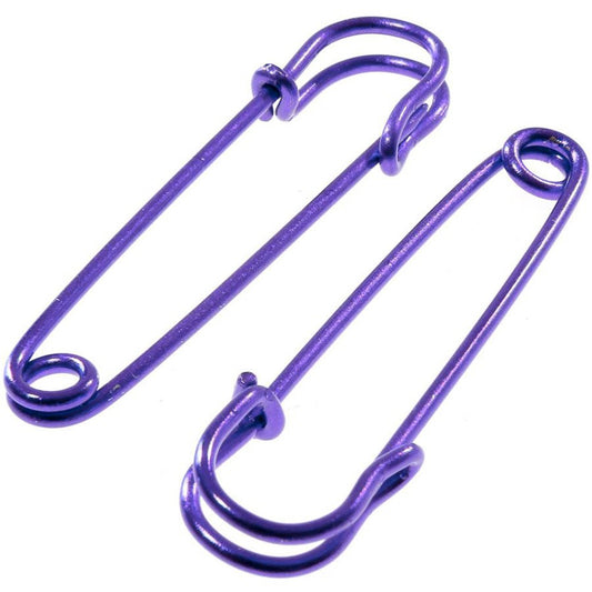 Broche épingle à nourrice création bijoux 70mm ( 5 Pièces )