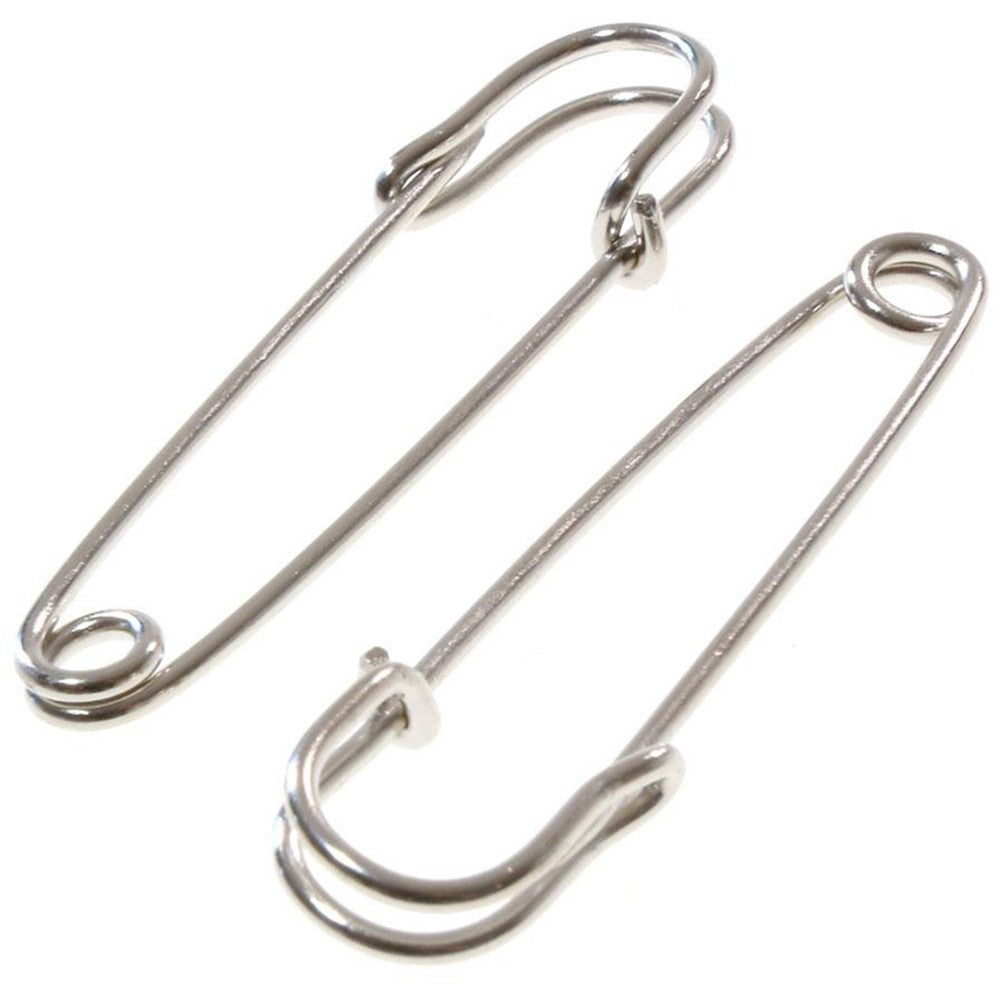 Broche épingle à nourrice création bijoux 70mm ( 5 Pièces )