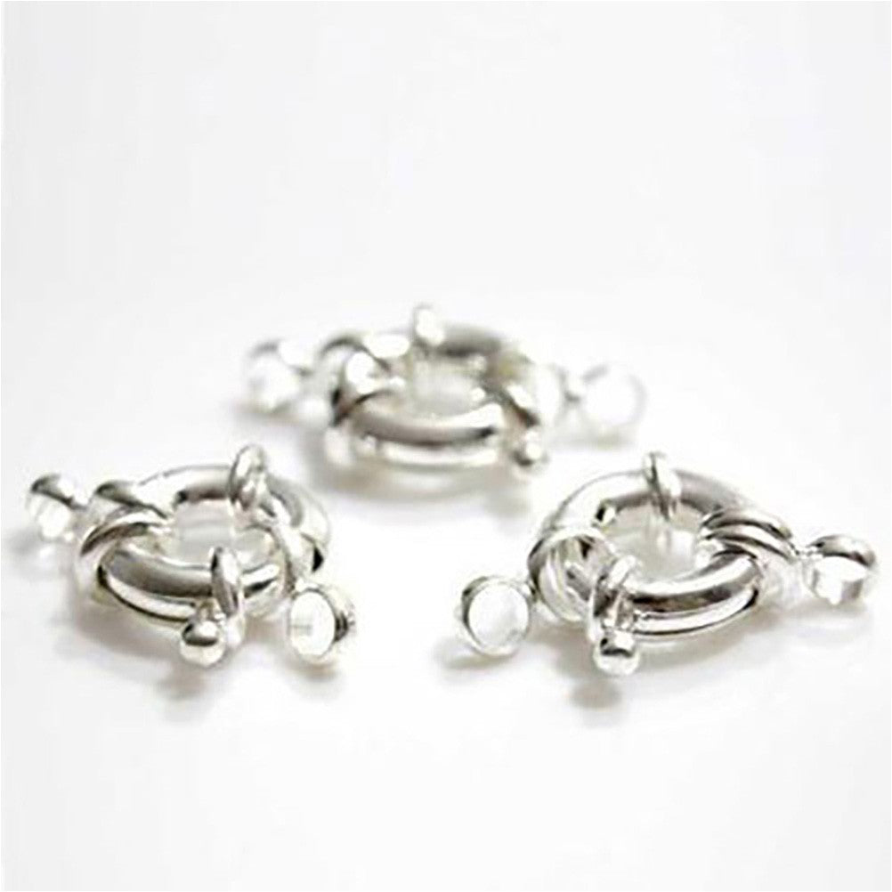 Fermoir bouée à ressort 11 mm ( 10 Pièces )