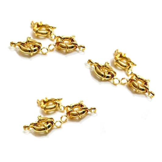 Fermoir bouée à ressort 13mm ( 10 Pièces )