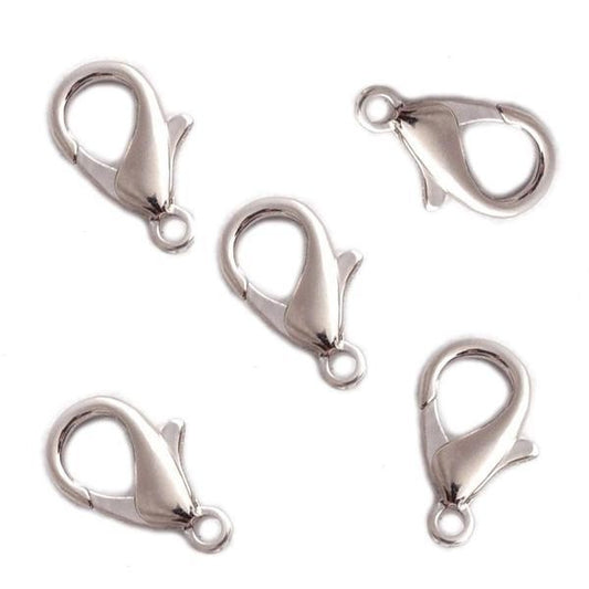 Fermoirs mousquetons 10 mm ( 10 Pièces )