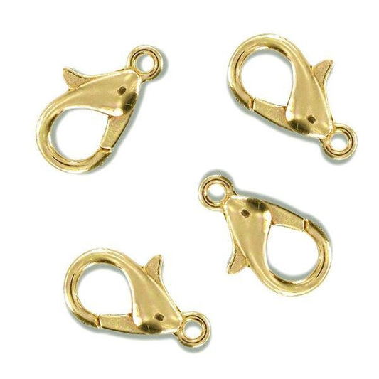 Fermoirs mousquetons 12 mm ( 10 Pièces )