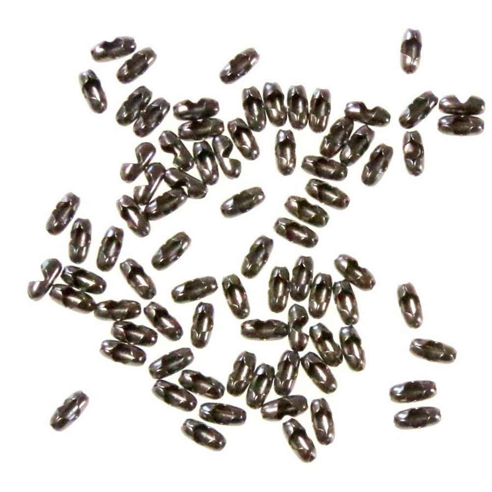 Fermoir Chaine À Billes ( 100 Pièces ) ( 5 X 1 Mm )