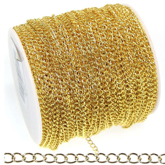 Chaine maille cheval 5 x 3 mm (5 x 1 mètre)