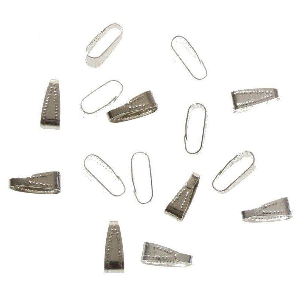 Attache Pendentif Bélière 10 X 4 Mm (10 Pièces)