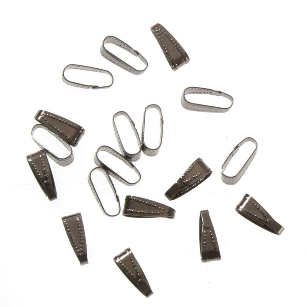 Attache Pendentif Bélière 10 X 4 Mm (10 Pièces)