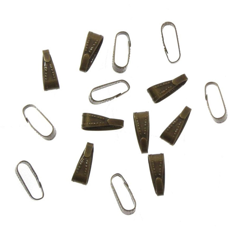 Attache Pendentif Bélière 10 X 4 Mm (10 Pièces)