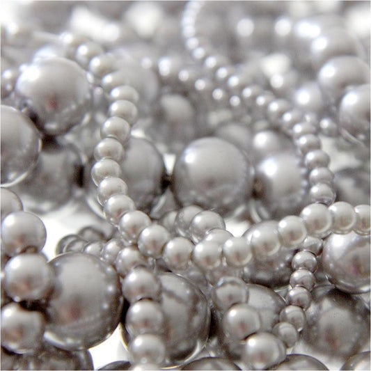 Perles nacrées 10 mm en verre de Bohême couleurs pastel lot de 20