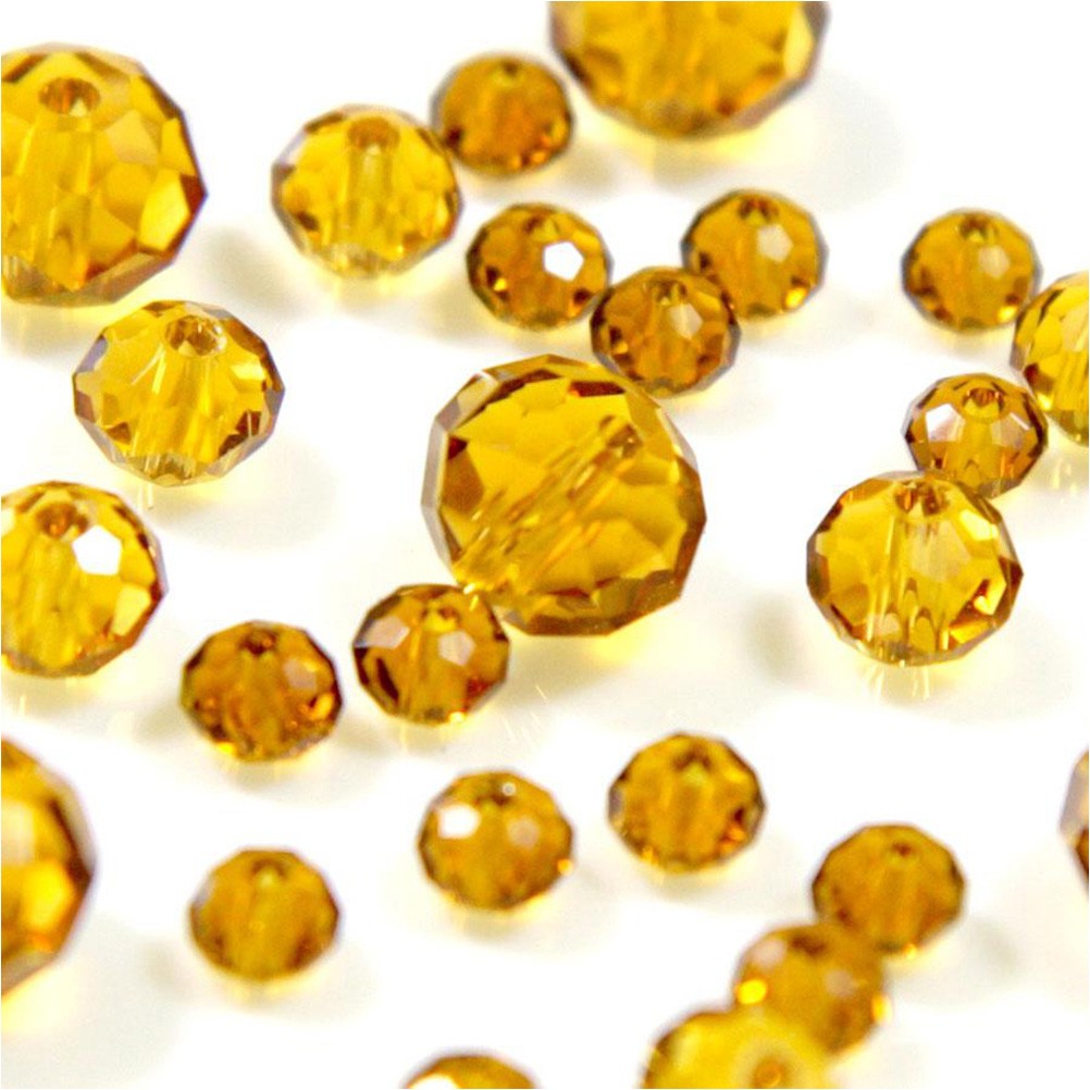 Perles cristal cz à facettes quartz de Bohème 8 mm (70 pcs)