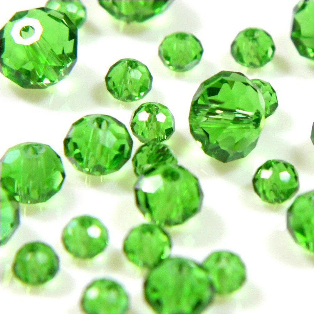 Perles cristal cz à facettes quartz de Bohème 8 mm (70 pcs)