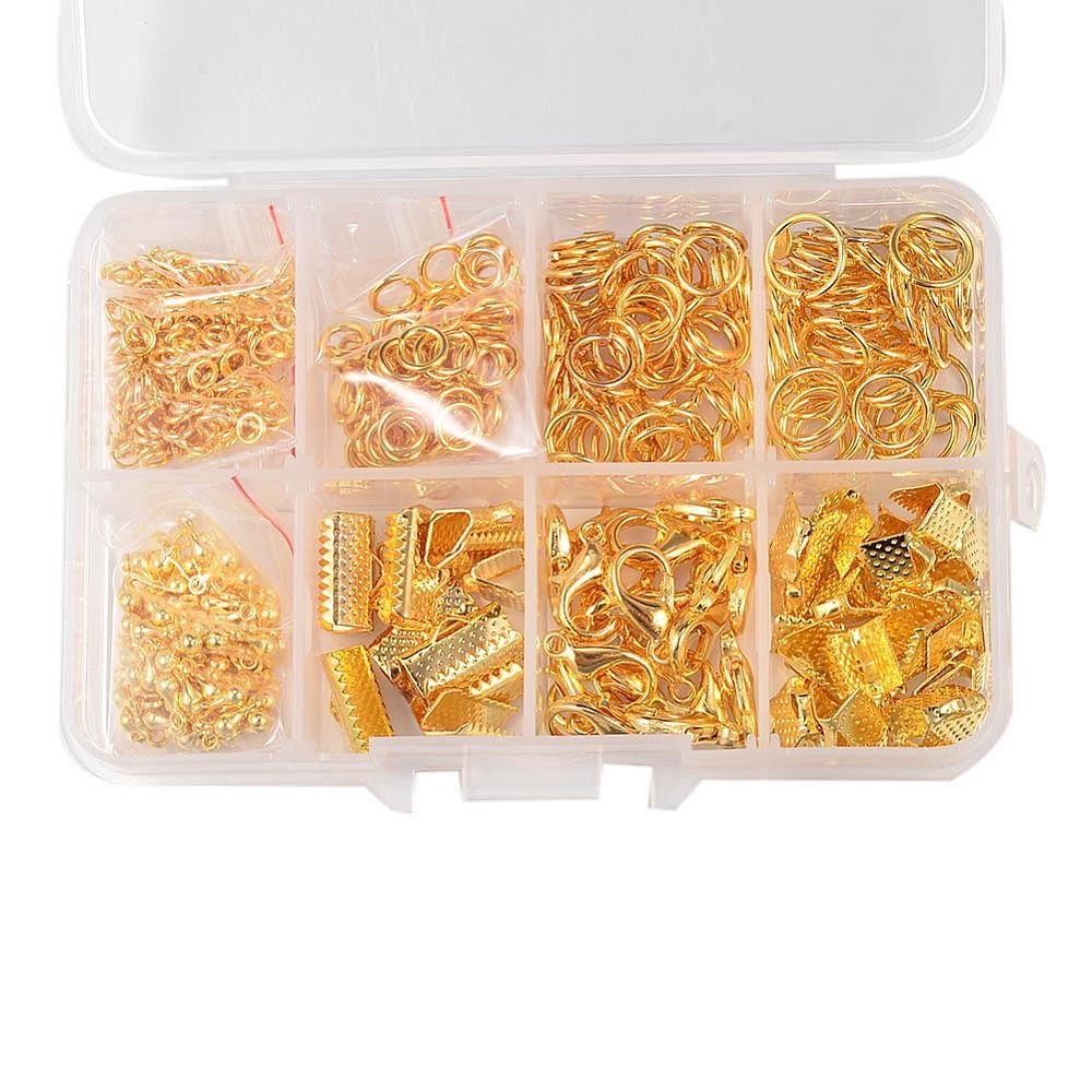 Kit de fermoirs, anneaux et accessoires de finition