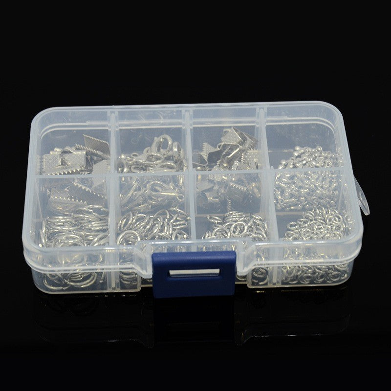 Kit de fermoirs, anneaux et accessoires de finition
