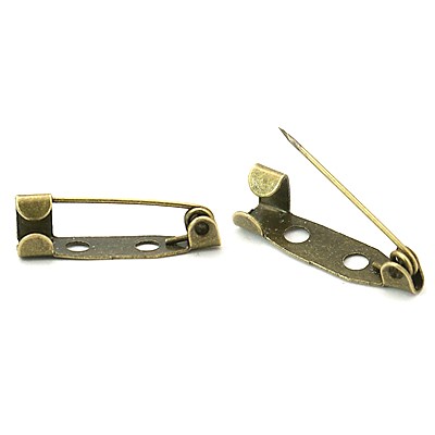 Broche épingle création bijoux 25mm ( 10 Pièces )