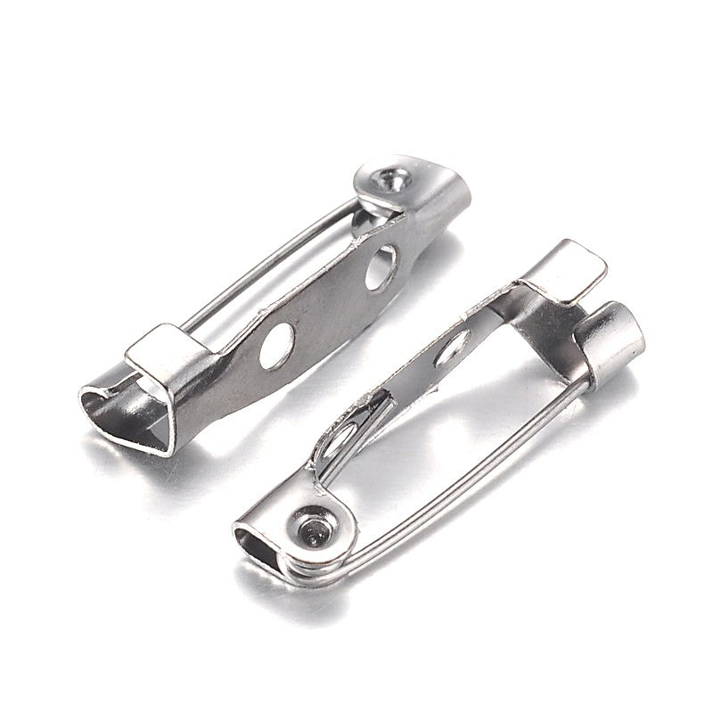 Broche épingle création bijoux 30mm ( 10 Pièces )