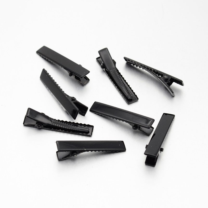 Pince crocodile barrette cheveux 40 x 7 mm ( 10 Pièces )