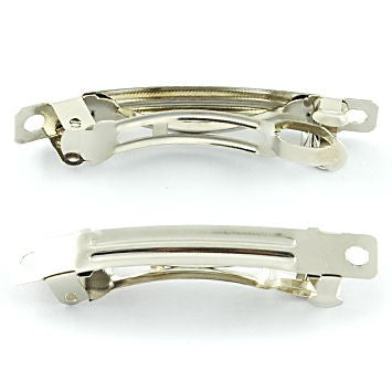 Barrettes cheveux pour fimo 30x5mm (10 pièces)