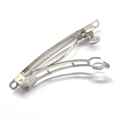 Barrettes cheveux pour fimo 30x5mm (10 pièces)