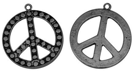 Breloque pendentif hippocampe argenté style tibétain