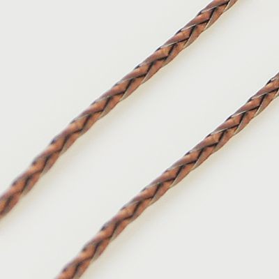 Fil nylon tréssé 0.6mm couleur métallisée (10 m)