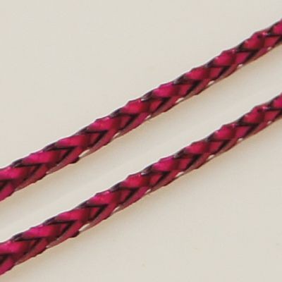 Fil nylon tréssé 0.6mm couleur métallisée (10 m)