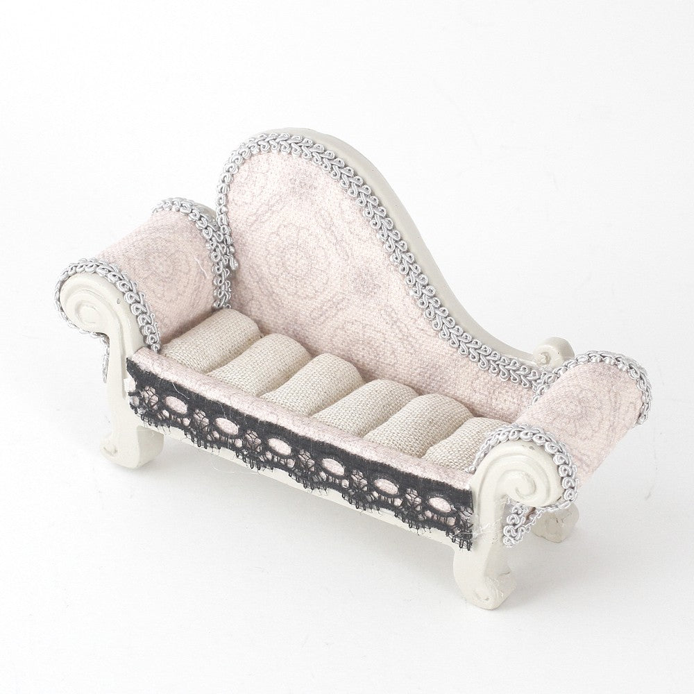 Porte bague sofa dentelle