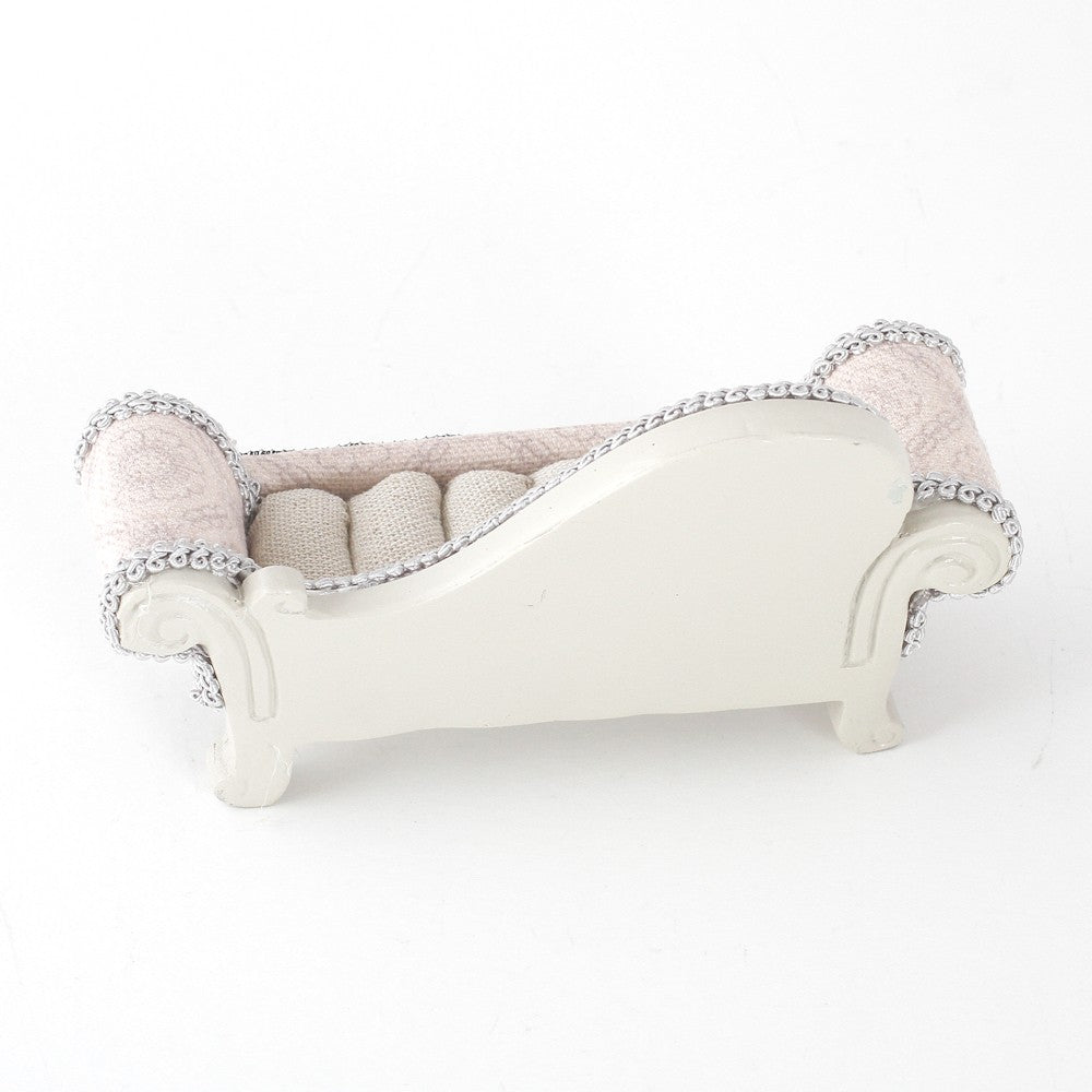 Porte bague sofa dentelle