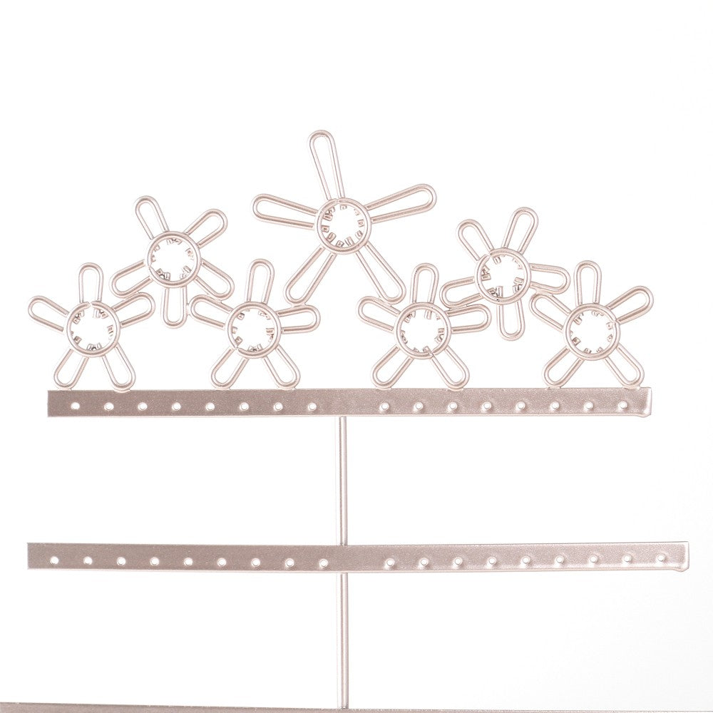 Présentoir boucles d'oreilles fleur