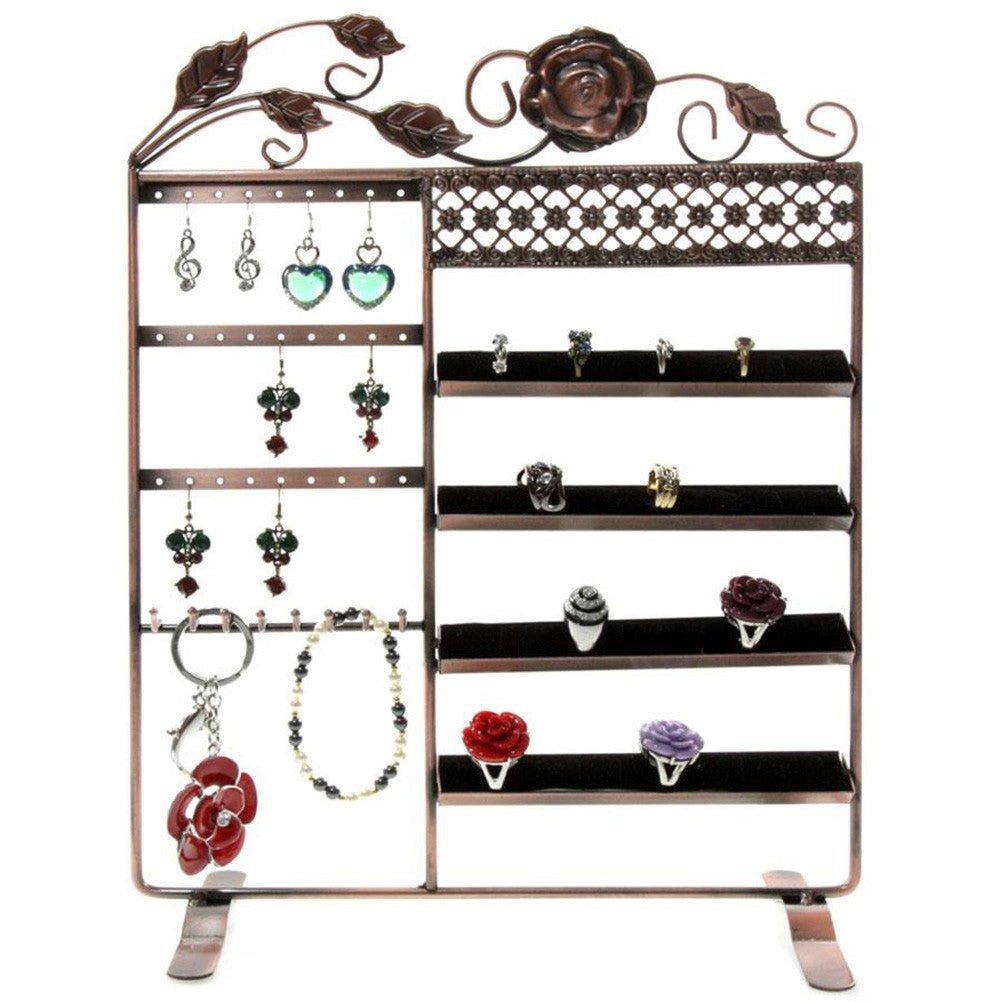 Porte bijoux cadre Fleur boucle bracelet bague et accessoire