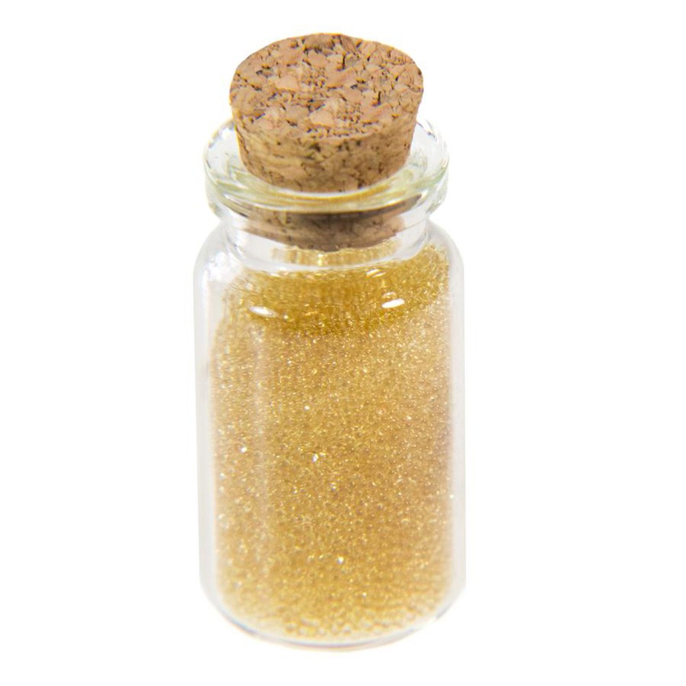 Microbilles caviar translucides en fiole