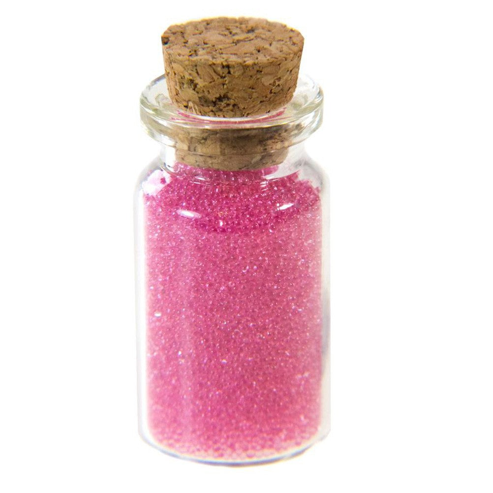 Microbilles caviar translucides en fiole