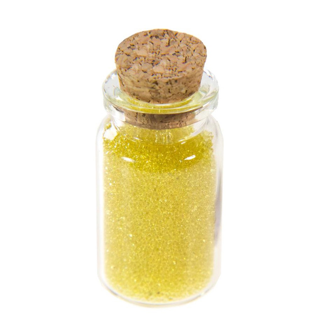 Microbilles caviar translucides en fiole