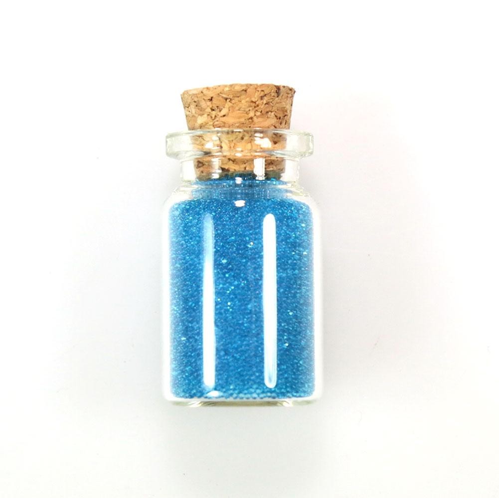 Microbilles caviar translucides en fiole