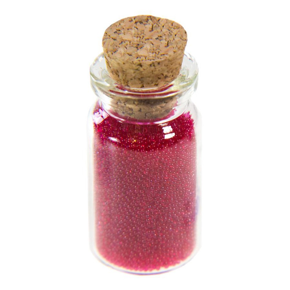 Microbilles caviar translucides en fiole