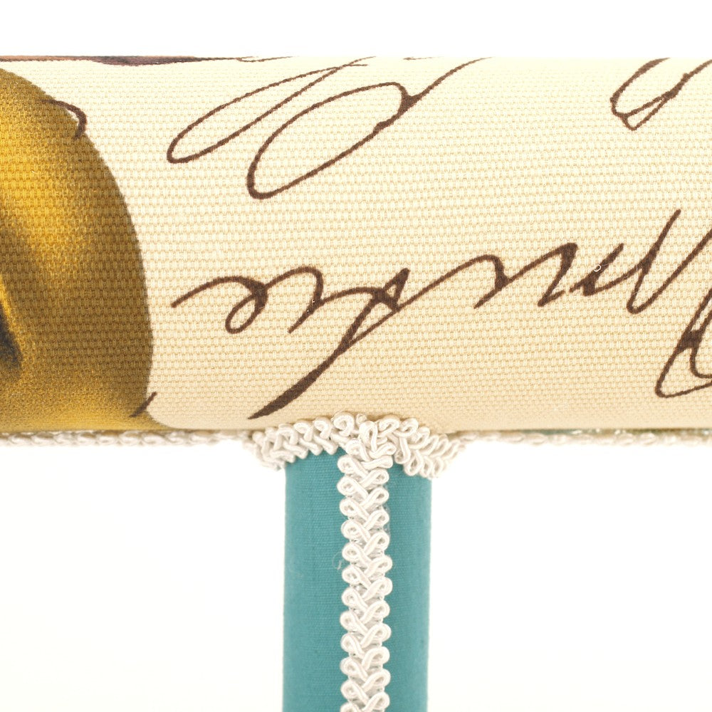 Support bracelet montres jonc en tissu à 1 rang