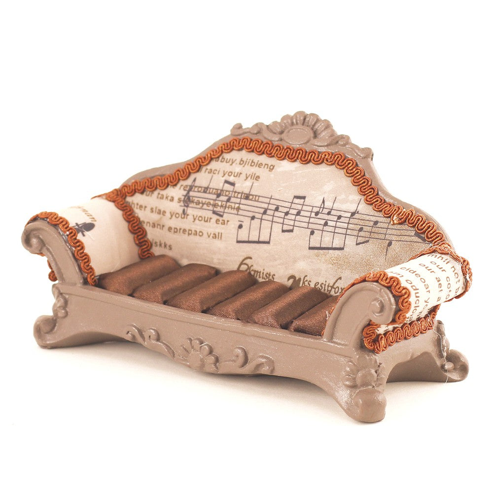 Porte bague canapé Musique