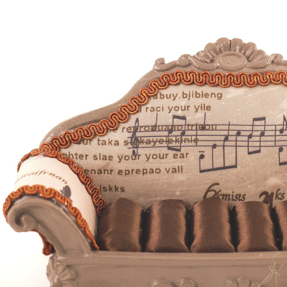Porte bague canapé Musique