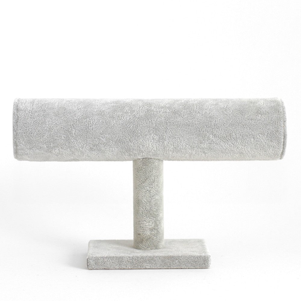 Jonc porte bracelet montres en velours à 1 rang