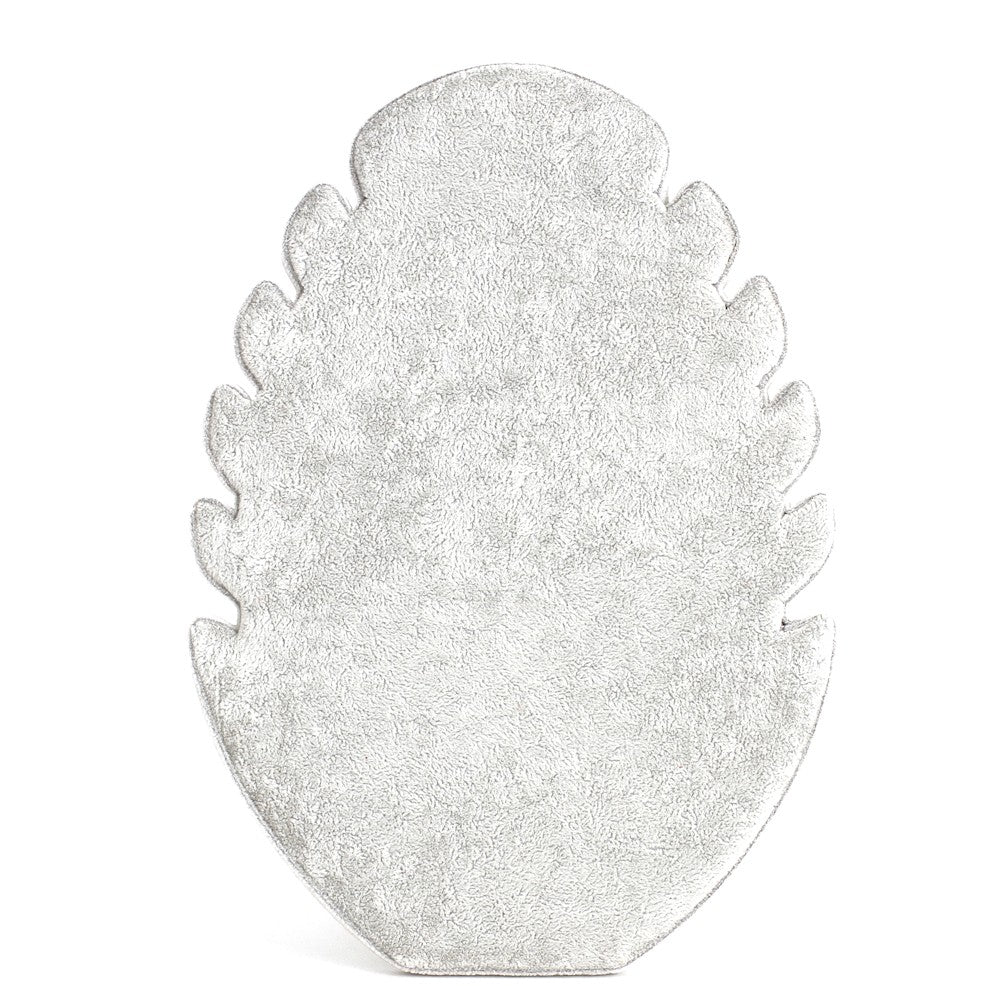 Présentoir pour colliers vertical ovale gris (5 colliers)